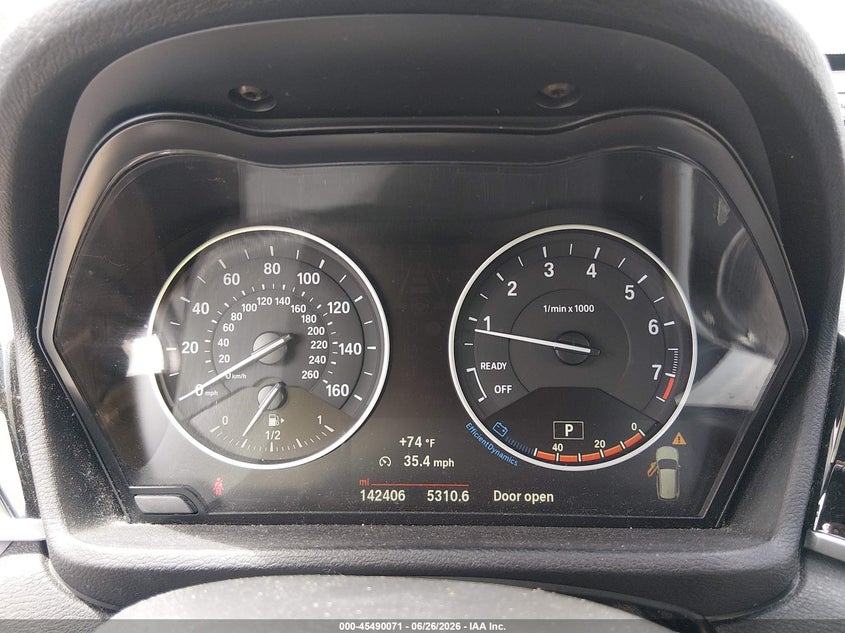 2016 BMW X1 VIN WBXHT3C34G5E55888 IAAI salvage auction — FRONT END, Salvage (California), sold $2,500 on 2026-07-13 (photo 7)
