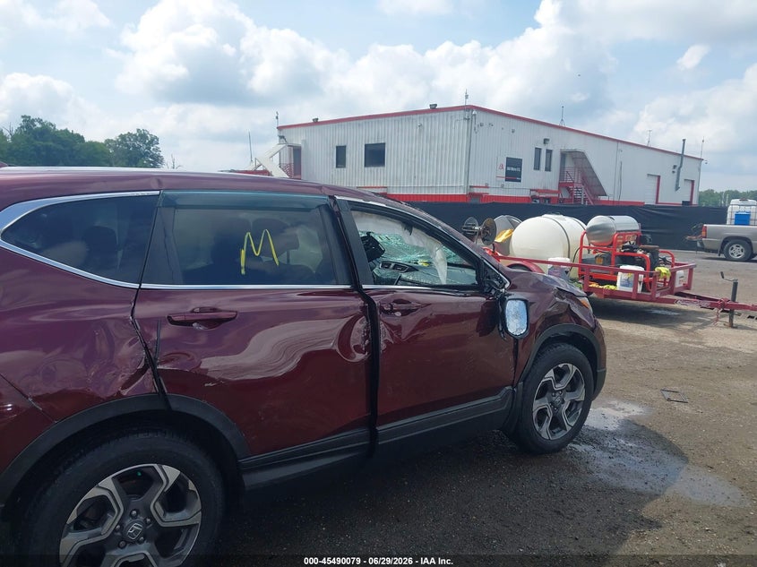 2019 Honda Cr-v VIN 7FARW2H52KE001676 IAAI salvage auction — ALL OVER, Salvage - Greater Than 75% (Maryland), sold $2,500 on 2026-07-22 (photo 6)