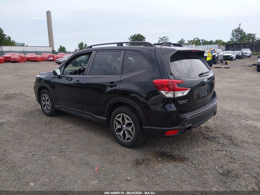 2021 Subaru Forester VIN JF2SKAFC1MH484070 IAAI salvage auction — LEFT REAR, Salvage (Pennsylvania), sold $250 on 2026-07-31 (photo 3)