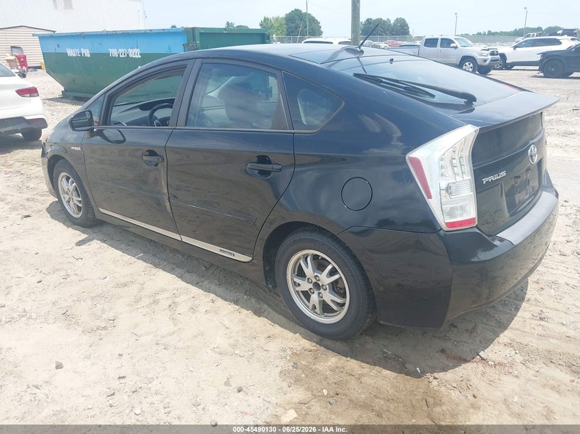 2010 Toyota Prius VIN JTDKN3DU2A0180592 IAAI salvage auction — NORMAL WEAR, Clear (Georgia), sold $1,450 on 2026-07-23 (photo 3)