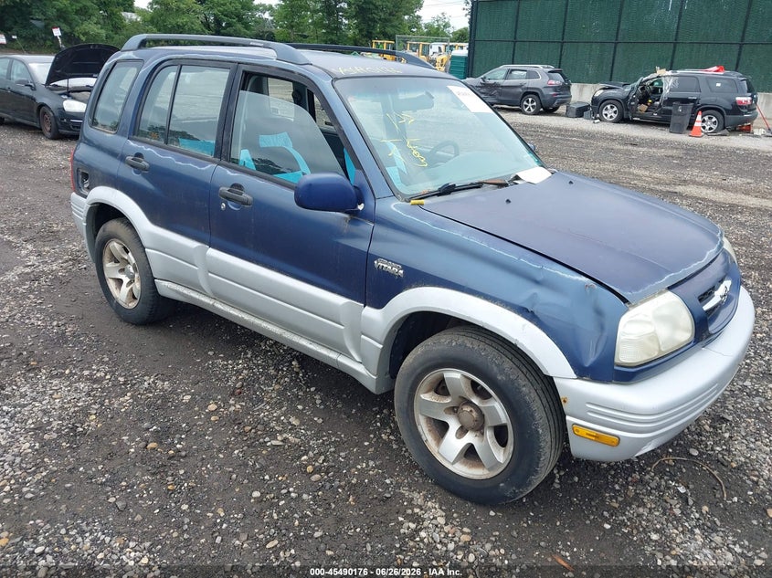 2000 Suzuki Grand vitara VIN JS3TD62V8Y4129459 IAAI salvage auction — FRONT END, Clear (New York), sold $450 on 2026-07-07 (photo 1)