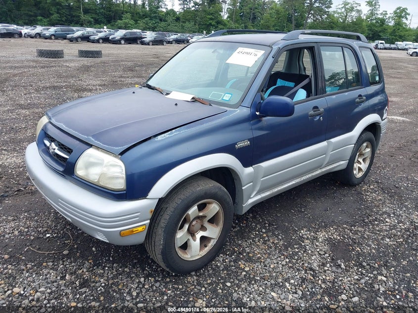 2000 Suzuki Grand vitara VIN JS3TD62V8Y4129459 IAAI salvage auction — FRONT END, Clear (New York), sold $450 on 2026-07-07 (photo 2)