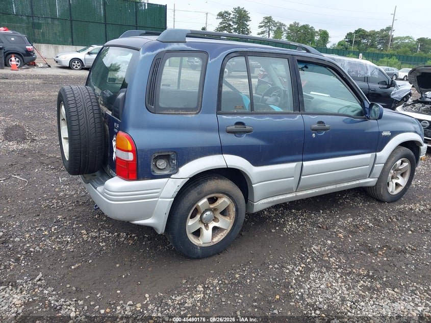 2000 Suzuki Grand vitara VIN JS3TD62V8Y4129459 IAAI salvage auction — FRONT END, Clear (New York), sold $450 on 2026-07-07 (photo 4)