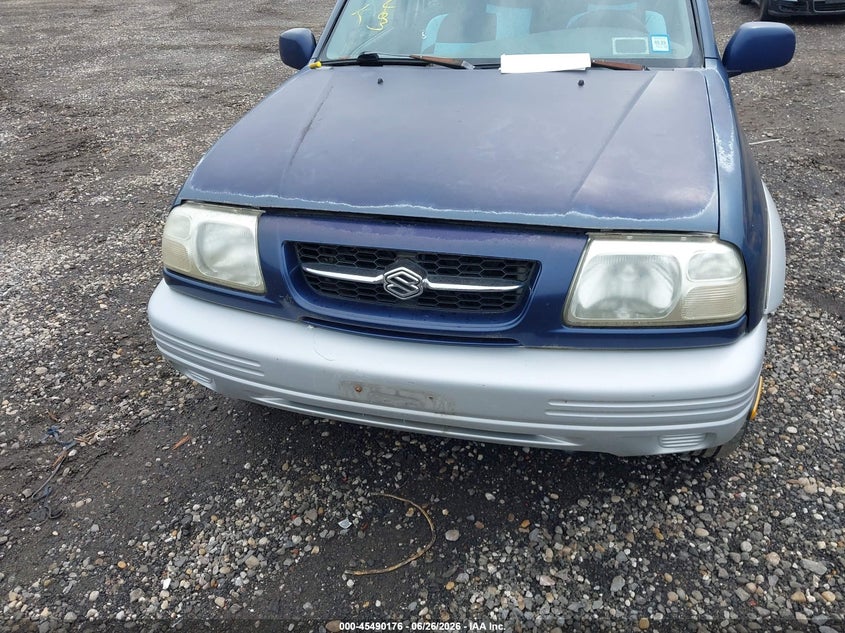 2000 Suzuki Grand vitara VIN JS3TD62V8Y4129459 IAAI salvage auction — FRONT END, Clear (New York), sold $450 on 2026-07-07 (photo 6)