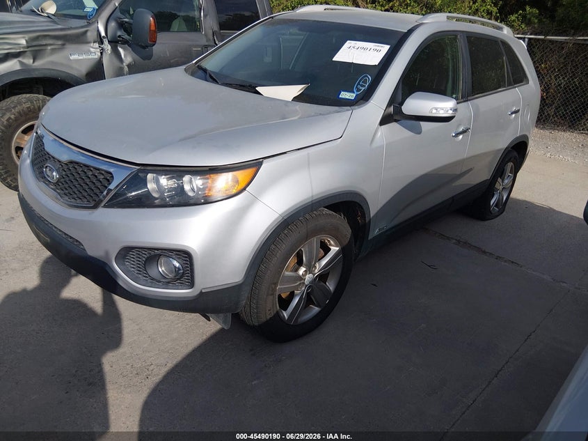 2013 Kia Sorento VIN 5XYKUCA63DG404878 IAAI salvage auction — NORMAL WEAR, Original (Texas), sold $1,300 on 2026-07-06 (photo 2)