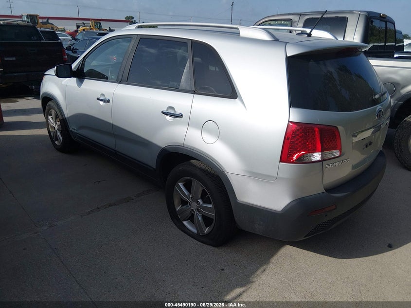2013 Kia Sorento VIN 5XYKUCA63DG404878 IAAI salvage auction — NORMAL WEAR, Original (Texas), sold $1,300 on 2026-07-06 (photo 3)
