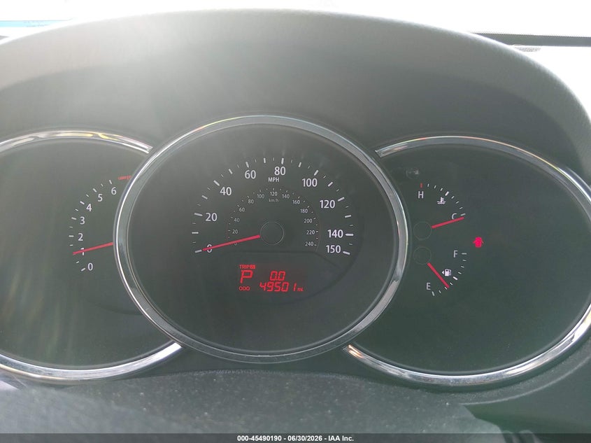 2013 Kia Sorento VIN 5XYKUCA63DG404878 IAAI salvage auction — NORMAL WEAR, Original (Texas), sold $1,300 on 2026-07-06 (photo 7)
