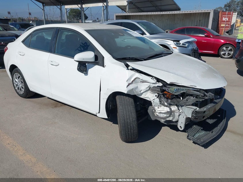 2018 Toyota Corolla VIN 5YFBURHE0JP792644 IAAI salvage auction — FRONT END, Salvage Title, sold $25 on 2026-07-22 (photo 1)