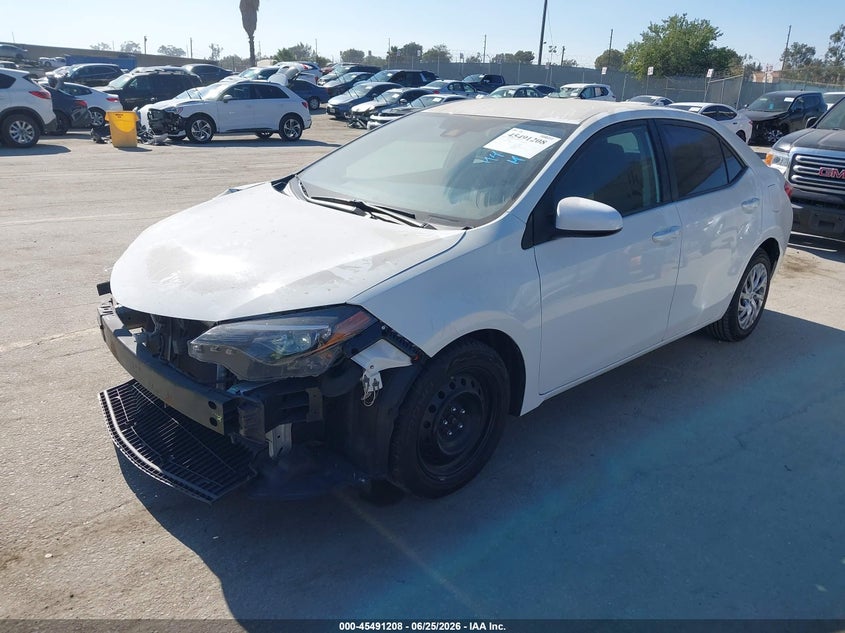 2018 Toyota Corolla VIN 5YFBURHE0JP792644 IAAI salvage auction — FRONT END, Salvage Title, sold $25 on 2026-07-22 (photo 2)