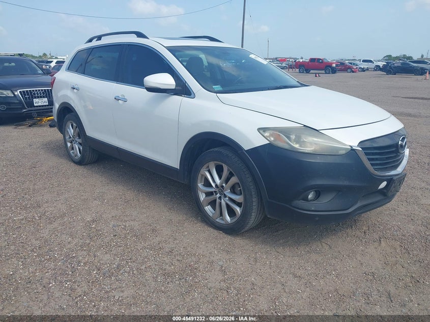 2013 Mazda Cx-9 VIN JM3TB2DAXD0417998 IAAI salvage auction — NORMAL WEAR, Original (Texas), sold $275 on 2026-07-17 (photo 1)
