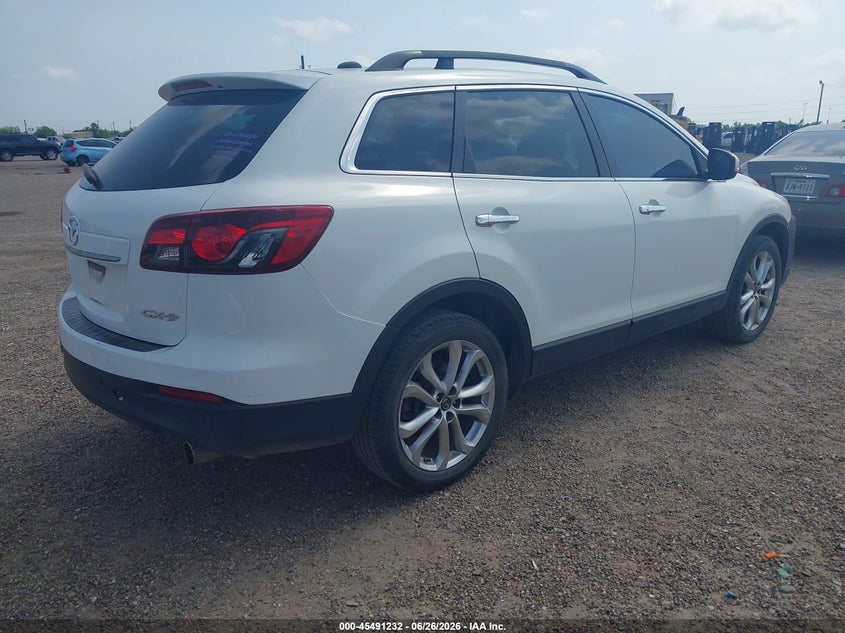 2013 Mazda Cx-9 VIN JM3TB2DAXD0417998 IAAI salvage auction — NORMAL WEAR, Original (Texas), sold $275 on 2026-07-17 (photo 4)