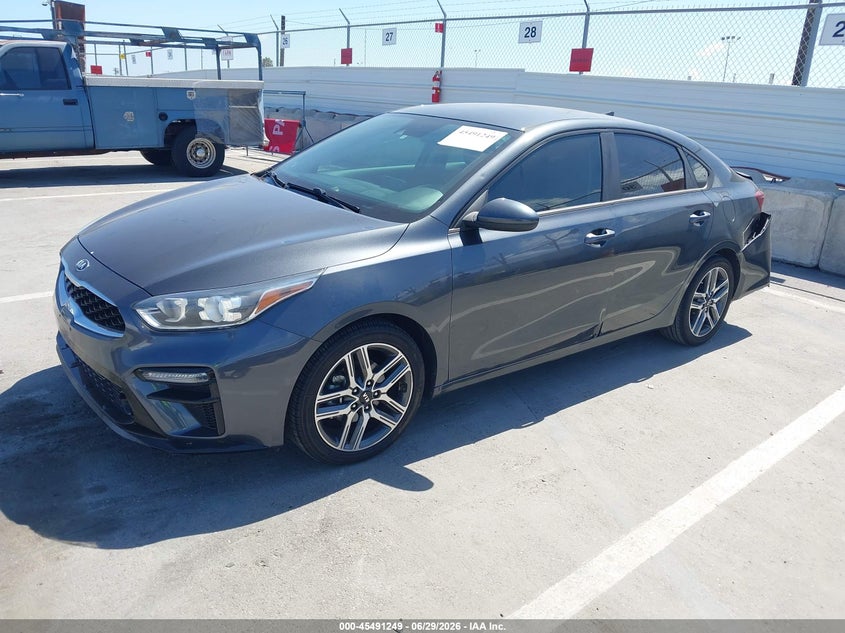 2019 Kia Forte VIN 3KPF34AD3KE043011 IAAI salvage auction — REAR END, Salvage Title, sold $3,500 on 2026-07-18 (photo 2)