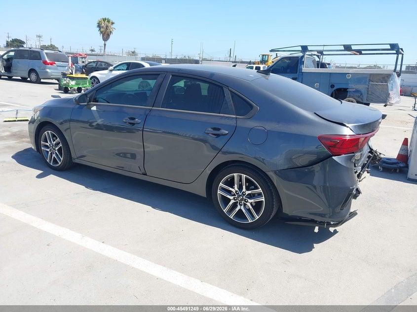 2019 Kia Forte VIN 3KPF34AD3KE043011 IAAI salvage auction — REAR END, Salvage Title, sold $3,500 on 2026-07-18 (photo 3)