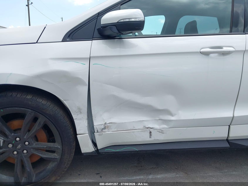 2020 Ford Edge VIN 2FMPK4AP3LBA95583 IAAI salvage auction — LEFT SIDE, Salvage Title, sold $8,700 on 2026-07-29 (photo 6)