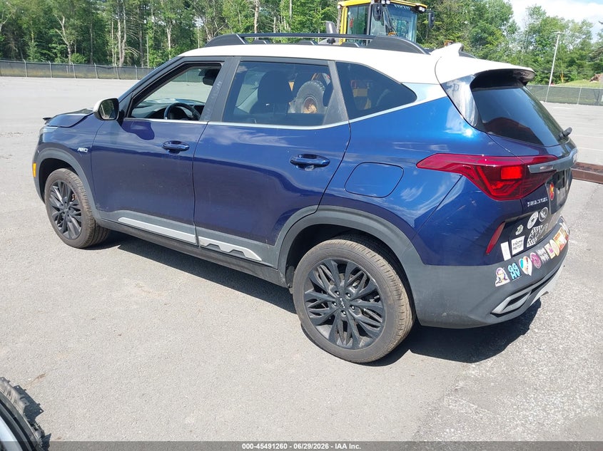 2022 Kia Seltos VIN KNDEUCA20N7241552 IAAI salvage auction — FRONT END, Mv-907A (New York), sold $1,850 on 2026-07-30 (photo 3)