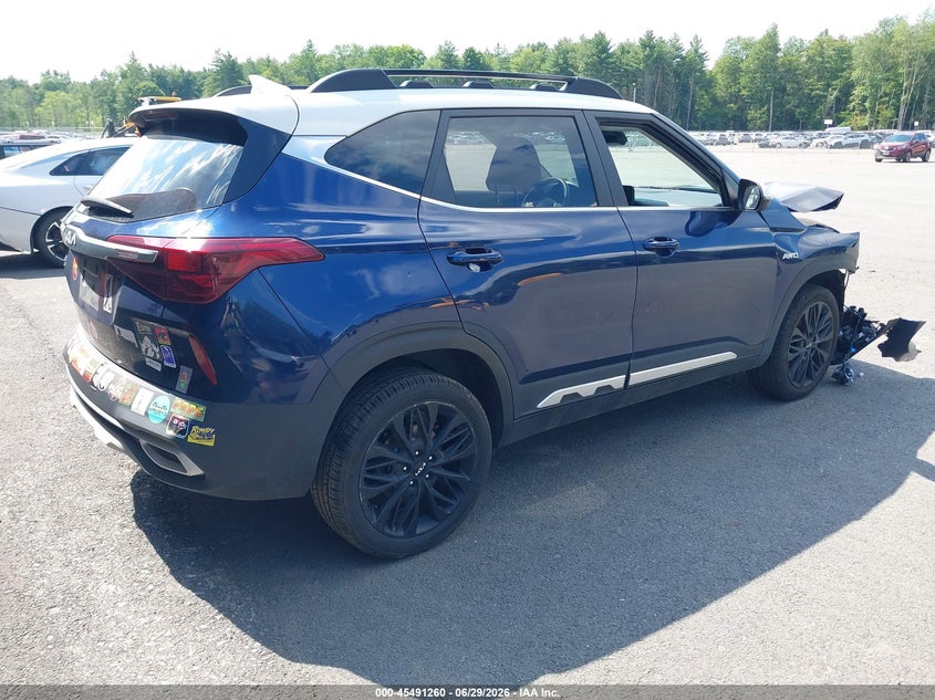 2022 Kia Seltos VIN KNDEUCA20N7241552 IAAI salvage auction — FRONT END, Mv-907A (New York), sold $1,850 on 2026-07-30 (photo 4)