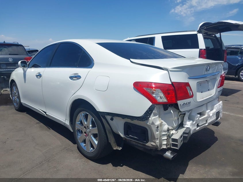 2008 Lexus ES VIN JTHBJ46GX82173086 IAAI salvage auction — REAR END, Salvage (Arizona), sold $675 on 2026-07-28 (photo 3)
