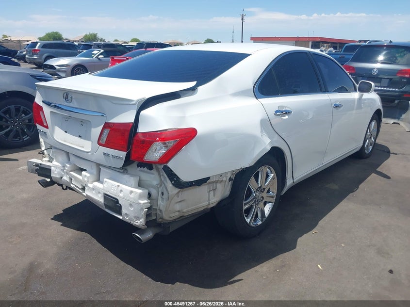 2008 Lexus ES VIN JTHBJ46GX82173086 IAAI salvage auction — REAR END, Salvage (Arizona), sold $675 on 2026-07-28 (photo 4)