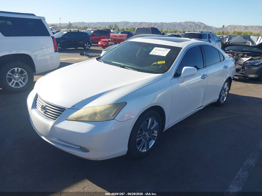 2008 Lexus ES VIN JTHBJ46GX82173086 IAAI salvage auction — REAR END, Salvage (Arizona), sold $675 on 2026-07-28 (photo 2)