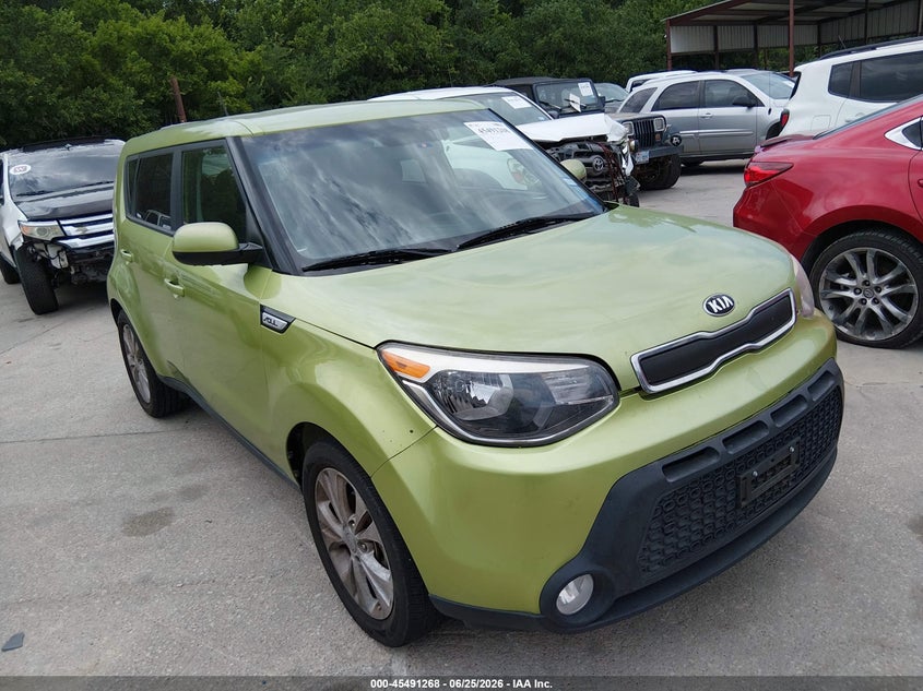 2016 Kia Soul VIN KNDJP3A59G7862601 IAAI salvage auction — NORMAL WEAR, Original (Texas), sold $1,150 on 2026-07-13 (photo 1)