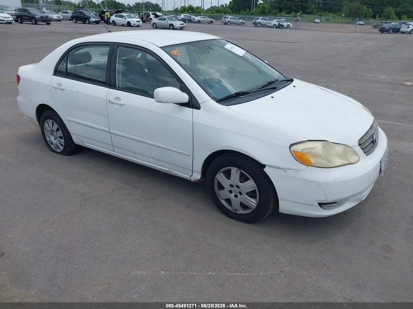 2004 Toyota Corolla VIN JTDBR32E342019967 IAAI salvage auction — NORMAL WEAR, Clear (Mississippi), sold $425 on 2026-07-28 (photo 1)