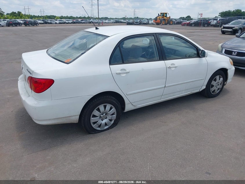 2004 Toyota Corolla VIN JTDBR32E342019967 IAAI salvage auction — NORMAL WEAR, Clear (Mississippi), sold $425 on 2026-07-28 (photo 4)