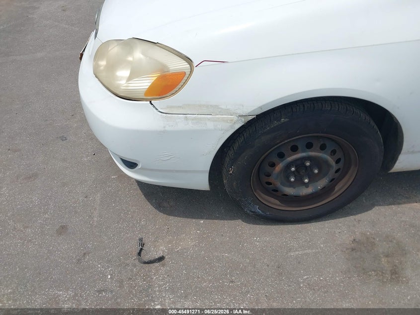 2004 Toyota Corolla VIN JTDBR32E342019967 IAAI salvage auction — NORMAL WEAR, Clear (Mississippi), sold $425 on 2026-07-28 (photo 6)