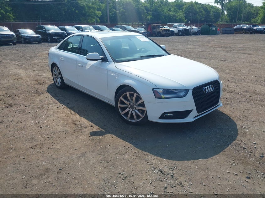 2013 Audi A4 VIN WAUFFAFL5DN033128 IAAI salvage auction — LEFT SIDE, Salvage (Idaho), sold $775 on 2026-07-22 (photo 1)