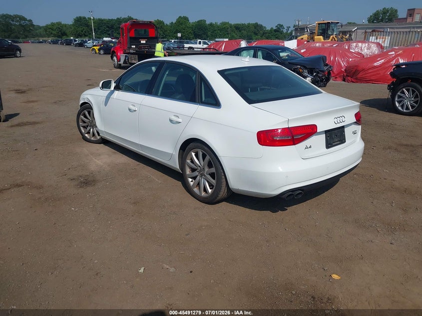 2013 Audi A4 VIN WAUFFAFL5DN033128 IAAI salvage auction — LEFT SIDE, Salvage (Idaho), sold $775 on 2026-07-22 (photo 3)