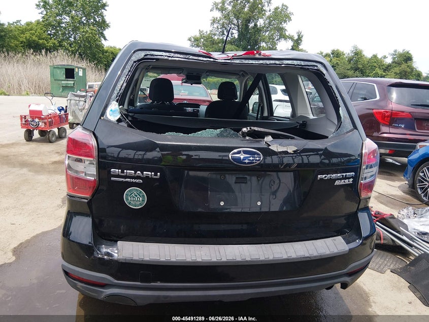 2014 Subaru Forester VIN JF2SJAAC6EH485081 IAAI salvage auction — REAR END, Salvage - Greater Than 75% (Maryland), sold $425 on 2026-07-30 (photo 6)