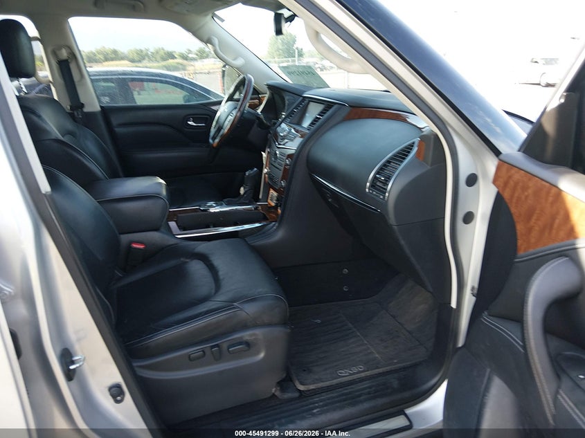 2019 Infiniti Qx80 VIN JN8AZ2NF7K9686981 IAAI salvage auction — FRONT END, Wait Title, sold $6,200 on 2026-09-12 (photo 5)