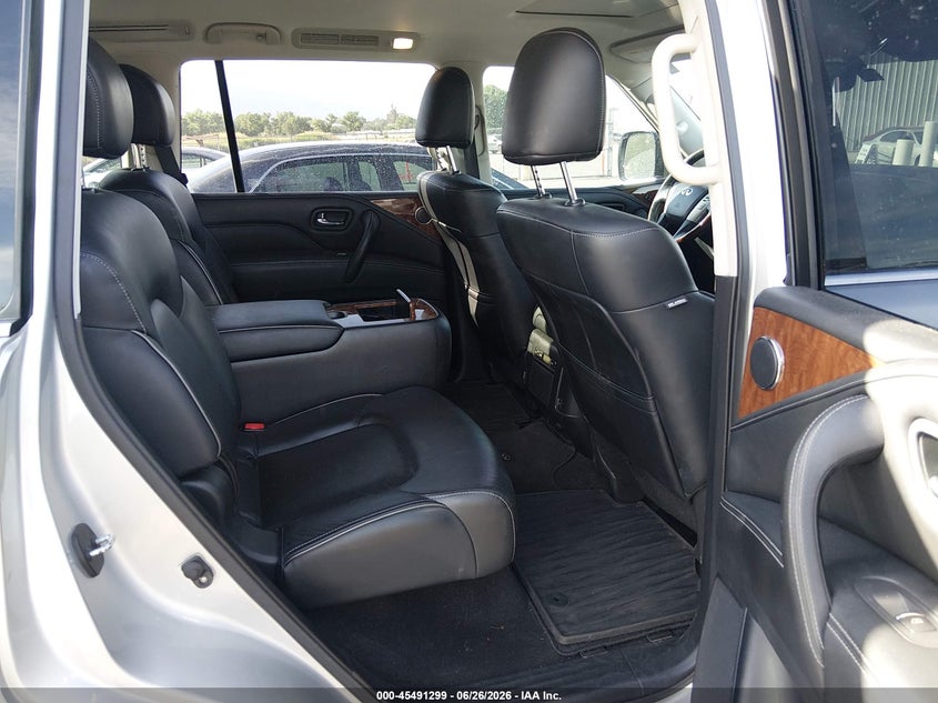 2019 Infiniti Qx80 VIN JN8AZ2NF7K9686981 IAAI salvage auction — FRONT END, Wait Title, sold $6,200 on 2026-09-12 (photo 8)