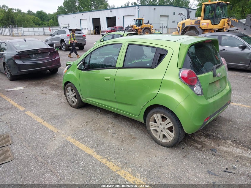 2015 Chevrolet Spark VIN KL8CD6S95FC750574 IAAI salvage auction — FRONT END, Clear (Michigan), sold $25 on 2026-07-27 (photo 3)