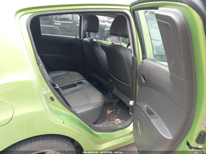 2015 Chevrolet Spark VIN KL8CD6S95FC750574 IAAI salvage auction — FRONT END, Clear (Michigan), sold $25 on 2026-07-27 (photo 8)
