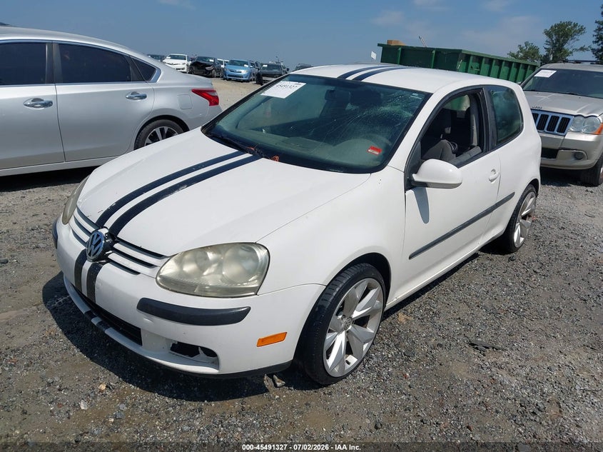 2007 Volkswagen Rabbit VIN WVWAR71K07W091720 IAAI salvage auction — NORMAL WEAR, Repossession Paperwork (Georgia), sold $200 on 2026-07-14 (photo 2)