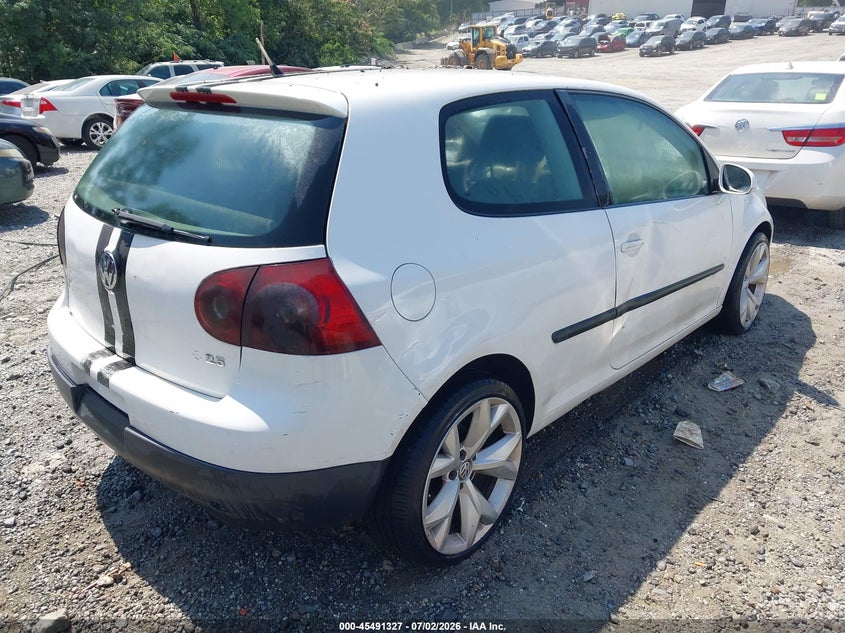 2007 Volkswagen Rabbit VIN WVWAR71K07W091720 IAAI salvage auction — NORMAL WEAR, Repossession Paperwork (Georgia), sold $200 on 2026-07-14 (photo 4)
