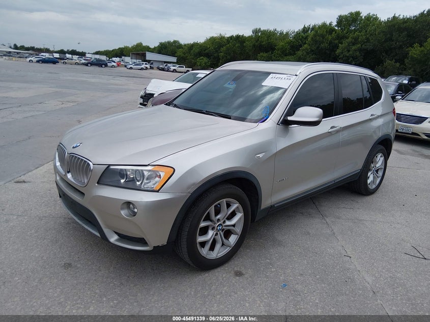 2013 BMW X3 VIN 5UXWX9C51D0A29600 IAAI salvage auction — NORMAL WEAR, Original (Texas), sold $2,100 on 2026-07-13 (photo 2)