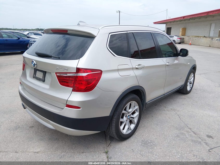 2013 BMW X3 VIN 5UXWX9C51D0A29600 IAAI salvage auction — NORMAL WEAR, Original (Texas), sold $2,100 on 2026-07-13 (photo 4)