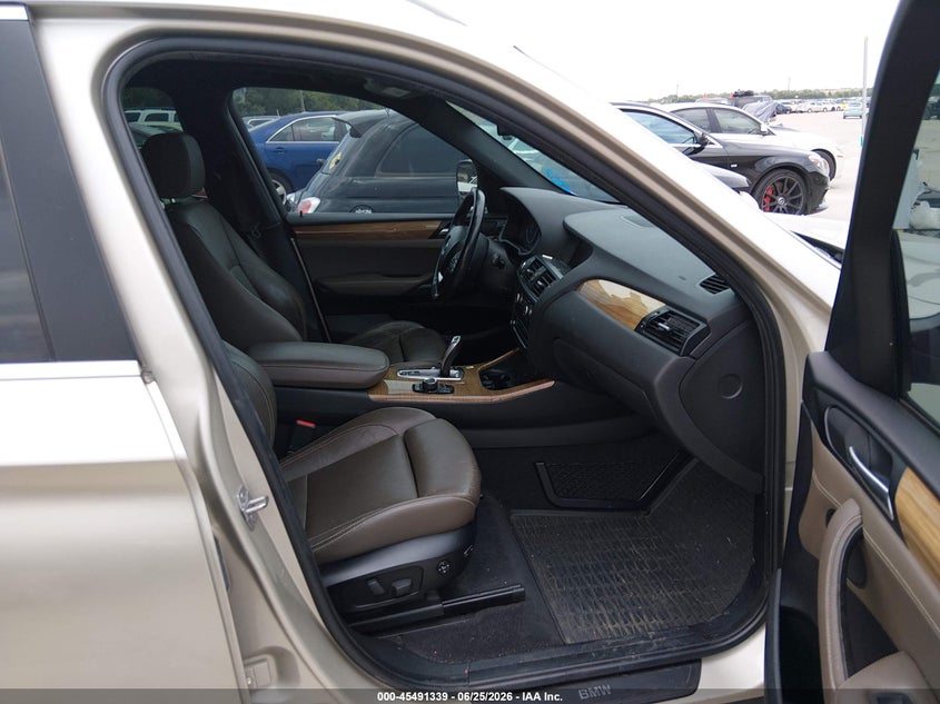 2013 BMW X3 VIN 5UXWX9C51D0A29600 IAAI salvage auction — NORMAL WEAR, Original (Texas), sold $2,100 on 2026-07-13 (photo 5)