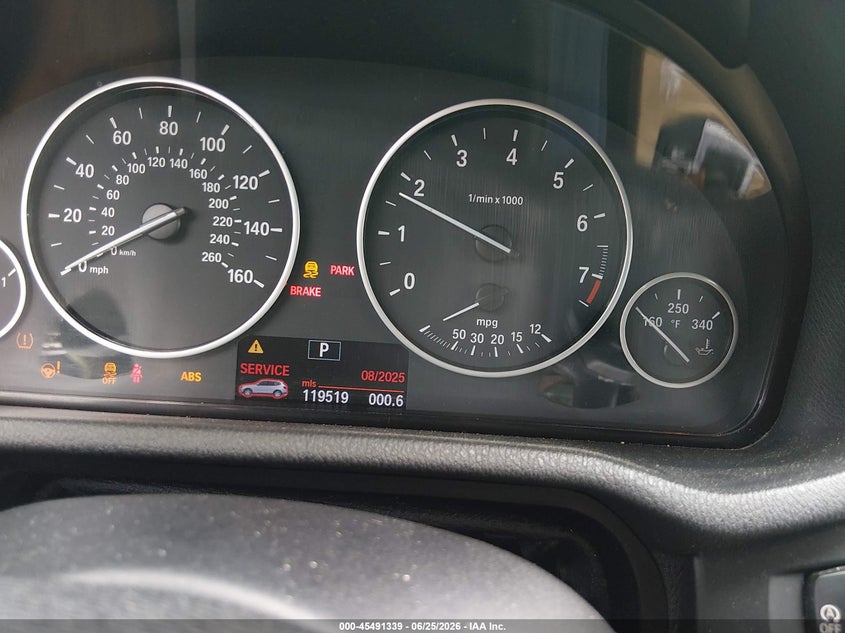 2013 BMW X3 VIN 5UXWX9C51D0A29600 IAAI salvage auction — NORMAL WEAR, Original (Texas), sold $2,100 on 2026-07-13 (photo 7)