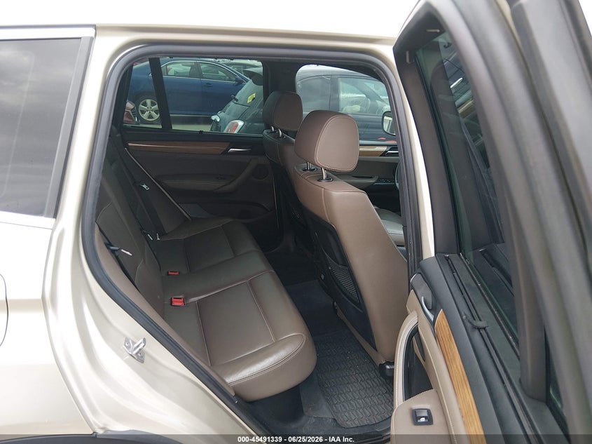 2013 BMW X3 VIN 5UXWX9C51D0A29600 IAAI salvage auction — NORMAL WEAR, Original (Texas), sold $2,100 on 2026-07-13 (photo 8)