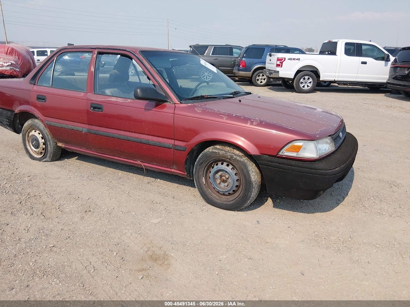 1991 Toyota Corolla VIN JT2AE91A4M3427552 IAAI salvage auction — MECHANICAL, Clear (Colorado), sold $50 on 2026-07-29 (photo 1)