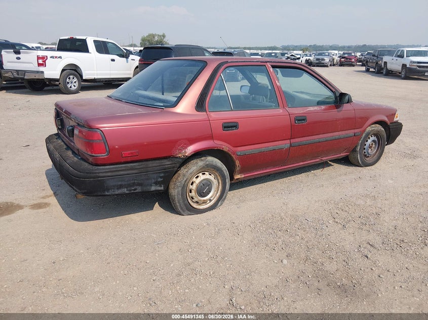 1991 Toyota Corolla VIN JT2AE91A4M3427552 IAAI salvage auction — MECHANICAL, Clear (Colorado), sold $50 on 2026-07-29 (photo 4)