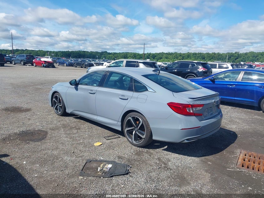 2022 Honda Accord VIN 1HGCV3F22NA039250 IAAI salvage auction — UNKNOWN, Salvage (Pennsylvania), sold $11,600 on 2026-07-30 (photo 3)
