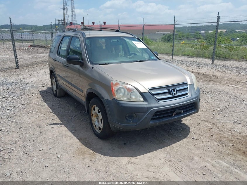 2006 Honda Cr-v VIN SHSRD78526U430958 IAAI salvage auction — NORMAL WEAR, Clear (Pennsylvania), sold $400 on 2026-07-07 (photo 1)