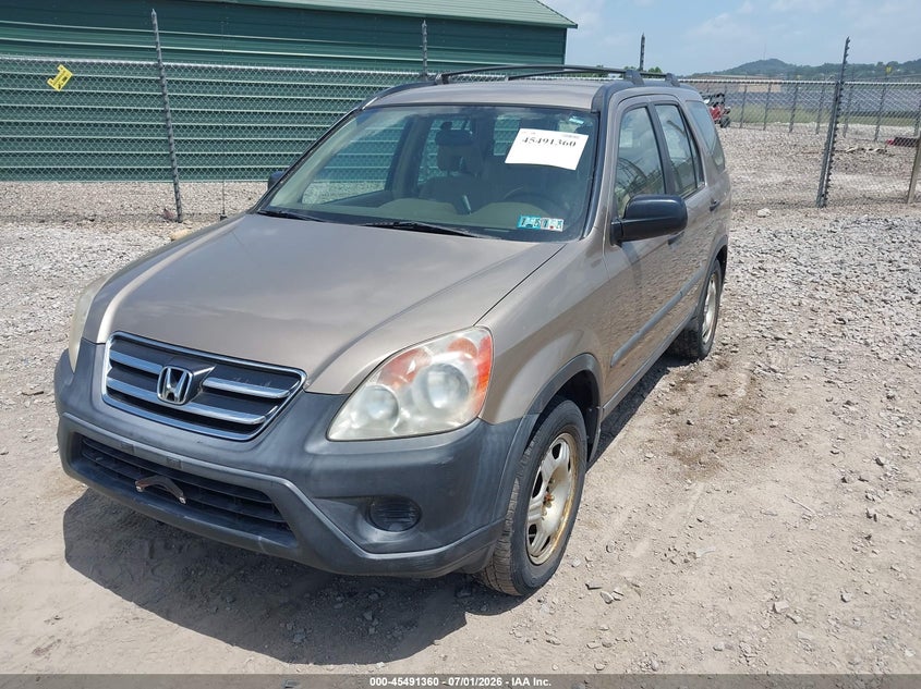 2006 Honda Cr-v VIN SHSRD78526U430958 IAAI salvage auction — NORMAL WEAR, Clear (Pennsylvania), sold $400 on 2026-07-07 (photo 2)