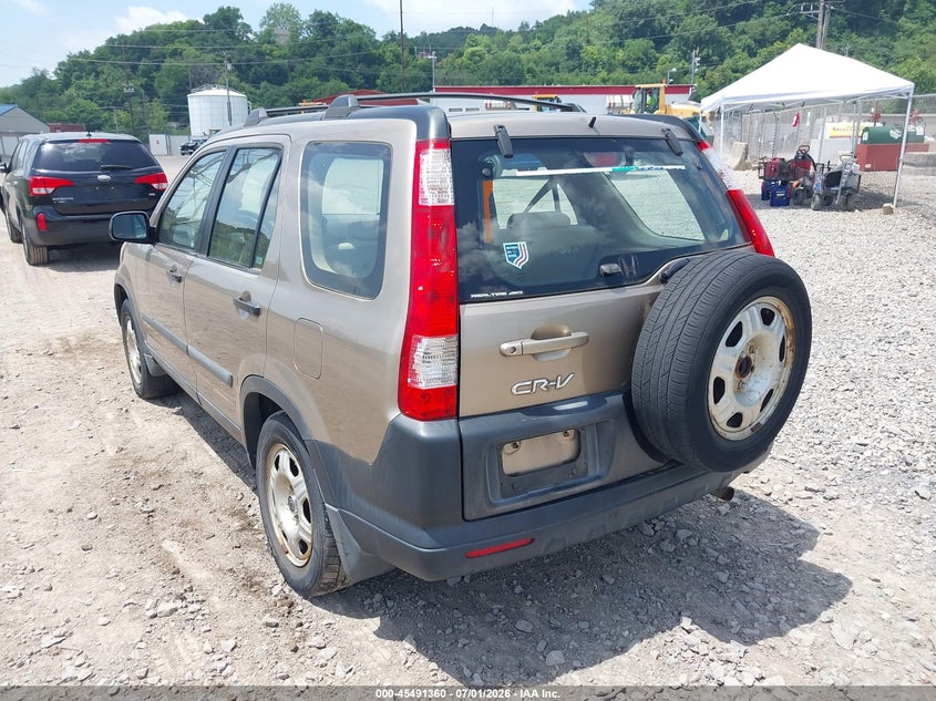 2006 Honda Cr-v VIN SHSRD78526U430958 IAAI salvage auction — NORMAL WEAR, Clear (Pennsylvania), sold $400 on 2026-07-07 (photo 3)