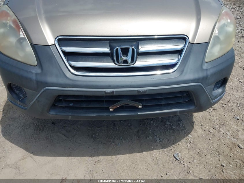2006 Honda Cr-v VIN SHSRD78526U430958 IAAI salvage auction — NORMAL WEAR, Clear (Pennsylvania), sold $400 on 2026-07-07 (photo 6)