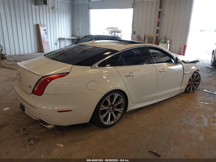 2015 Jaguar Xj VIN SAJWJ1CD4F8V89917 IAAI salvage auction — FRONT END, Clear (Michigan), sold $950 on 2026-07-19 (photo 4)