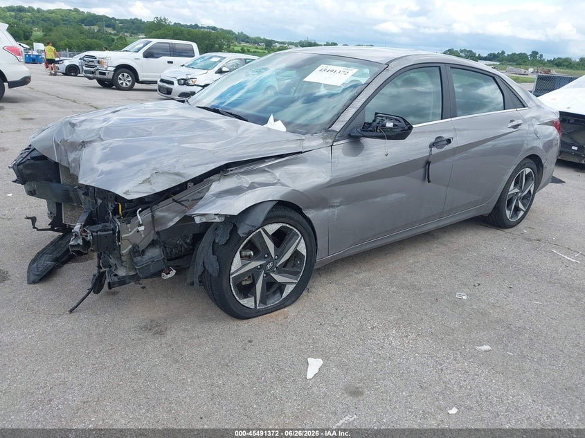2023 Hyundai Elantra VIN KMHLP4AG9PU495941 IAAI salvage auction — ALL OVER, Salvage Title, sold $2,450 on 2026-08-02 (photo 2)